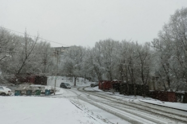 Зима напомнила Находке о себе ИА Nakhodka.Media