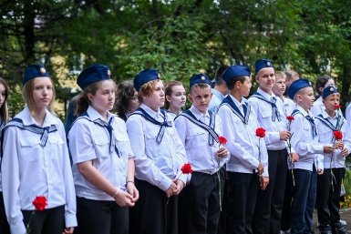 Частицу Вечного огня приняли в Находке в рамках эстафеты &quotОт Победы к Победе&quot пресс-служба администрации НГО