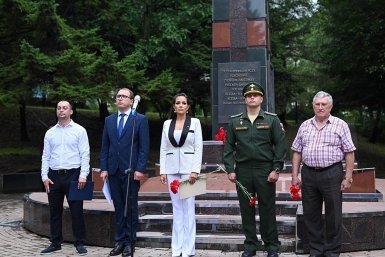 Частицу Вечного огня приняли в Находке в рамках эстафеты &quotОт Победы к Победе&quot пресс-служба администрации НГО