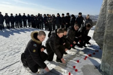 В находке вспоминали моряков, трагически погибших на путине пресс-служба администрации НГО