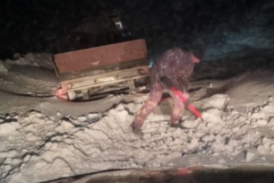 С места происшествия из соцсетей