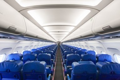 Салон пассажирского самолета ИА PrimaMedia