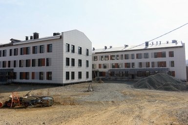 В 2026 году в Находке продолжится строительство новой поликлиники пресс-служба администрации НГО