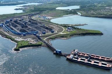 В марте терминал &quotОстерра&quot отгрузил на экспорт 530,1 тысячи тонн хабаровского угля предоставлено пресс-службой стивидорной компании