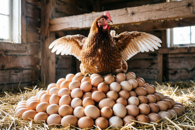 1 хитрость в мае, и куры — несутся "как из пулемета": как поддержать несушек в повторные заморозки