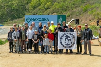 Несколько десятков жителей города привели в порядок пляж Лесная пресс-служба администрации НГО