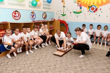 Находкинские &quotМаугли&quot сдавали нормативы в детском саду пресс-служба администрации НГО