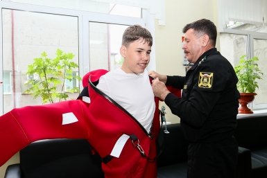 Пятиклассники Находки узнали как устроена жизнь в военно-патриотическом центре &quotАвангард&quot пресс-служба администрации НГО