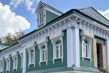 На фасаде доме купца Виноградова во 2-м Крутицком переулке восстановили исторический декор https://www.mos.ru/