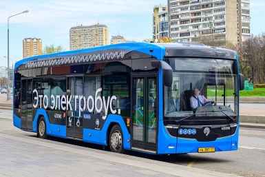 Электробусы вышли на маршрут № 672 на севере столицы https://foto.mos.ru/