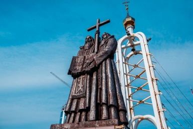 Памятник Кириллу и Мефодию вернут на Орлиную сопку во Владивостоке после реставрации