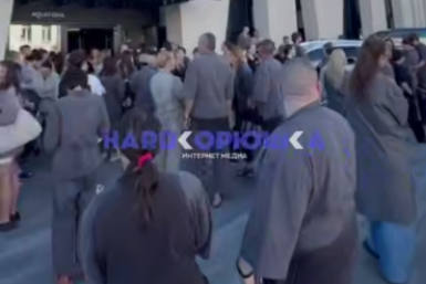 "Выбегали на улицу": что случилось в "Акватории" во Владивостоке – видео