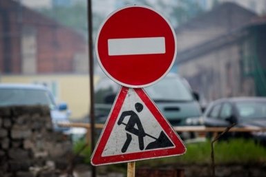 На Ольховой во Владивостоке почти месяц будут поэтапно перекрывать дорогу