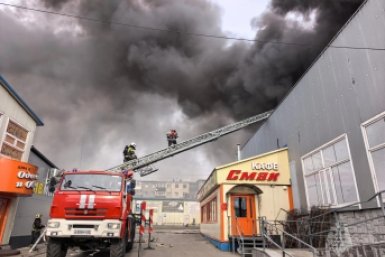Локализация пожара пресс-служба ГУ МЧС по Камчатскому краю