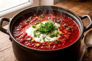 Борщ за 15 минут - легко: сварила наваристый суп, как шеф учил - вкуснее, чем ваша бабушка готовит