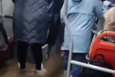 "Пассажиры в шоке": эпичные кадры из салона автобуса во Владивостоке