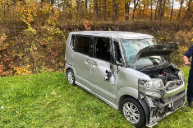 Неопытная автолюбительница перевернула Honda N-Box с ребёнком в Приморье пресс-служба УМВД России по Приморскому краю