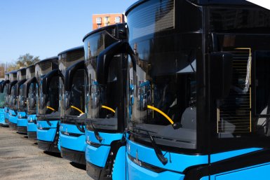 "Свежая кровь" для маршрутов: во Владивосток прибыли первые 24 новых автобуса МАЗ