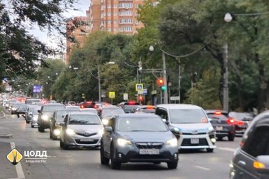 Восемь ДТП заставили ЦОДД взяться за участок Океанского проспекта во Владивостоке