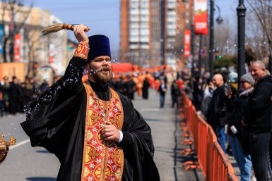 Центр Владивостока перекроют 4 ноября из-за крестного хода