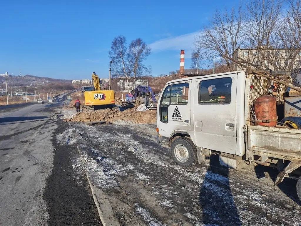 Крупная коммунальная авария оставила без водоснабжения крупный район Находки пресс-служба администрации НГО