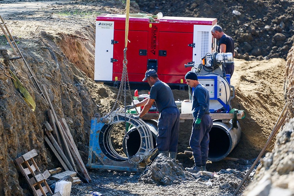 В Находке продолжатся работы по строительству напорного коллектора пресс-служба администрации НГО