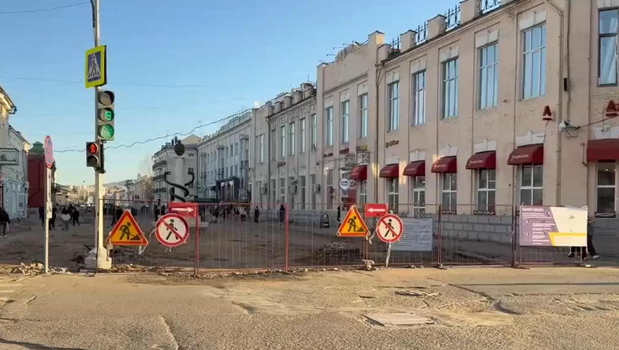Реконструкция Арбата в Улан-Удэ идёт с опережением графика мэрия Улан-Удэ