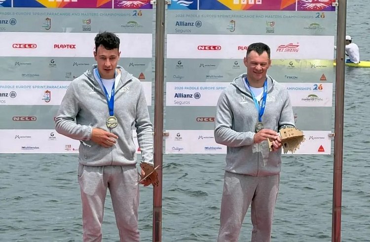 Иван Штыль и Захар Петров взяли золото Чемпионата Европы в Португалии Федерация каноэ России