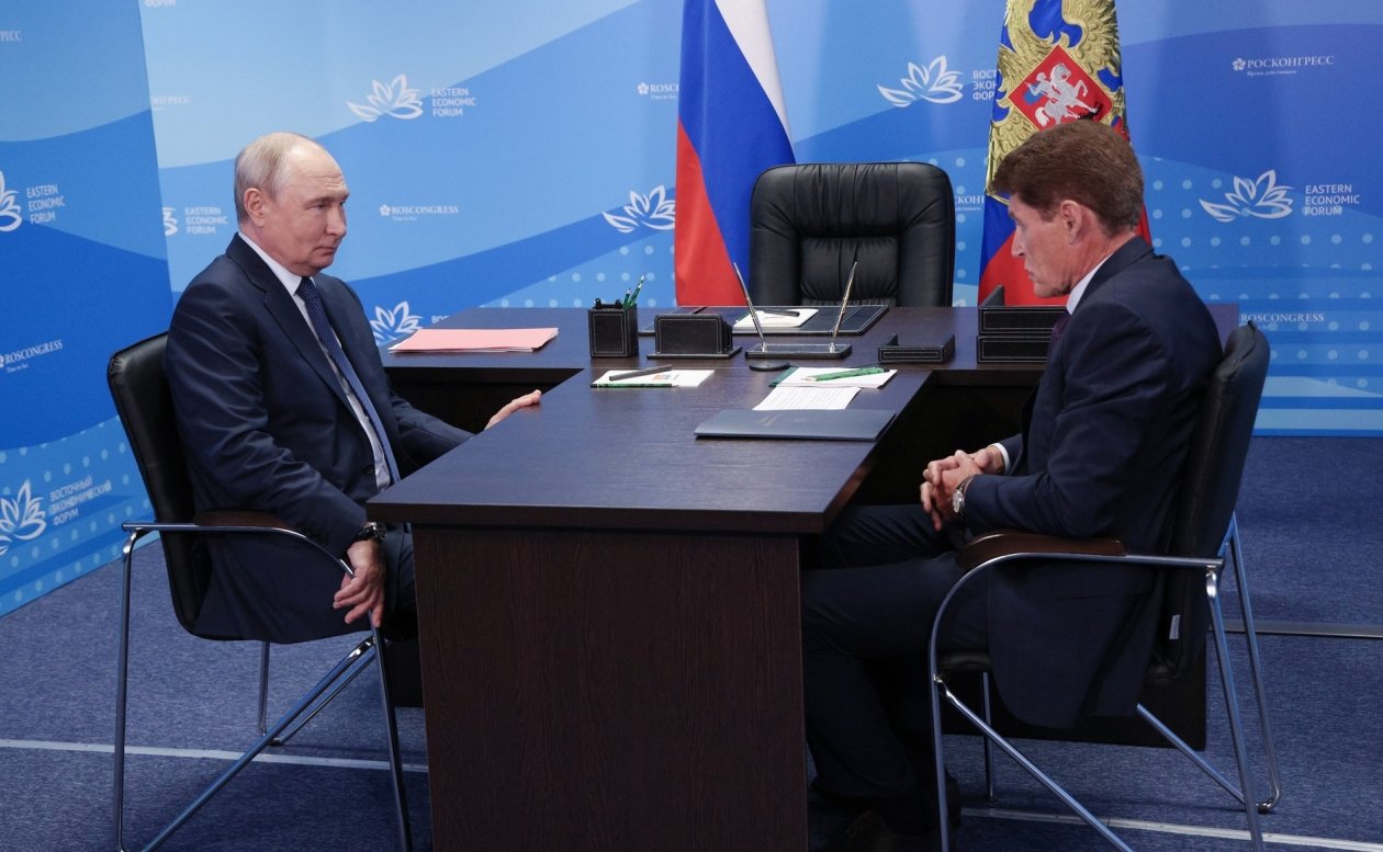 Трасса на Находку: Путин и Кожемяко обсудили будущее дороги