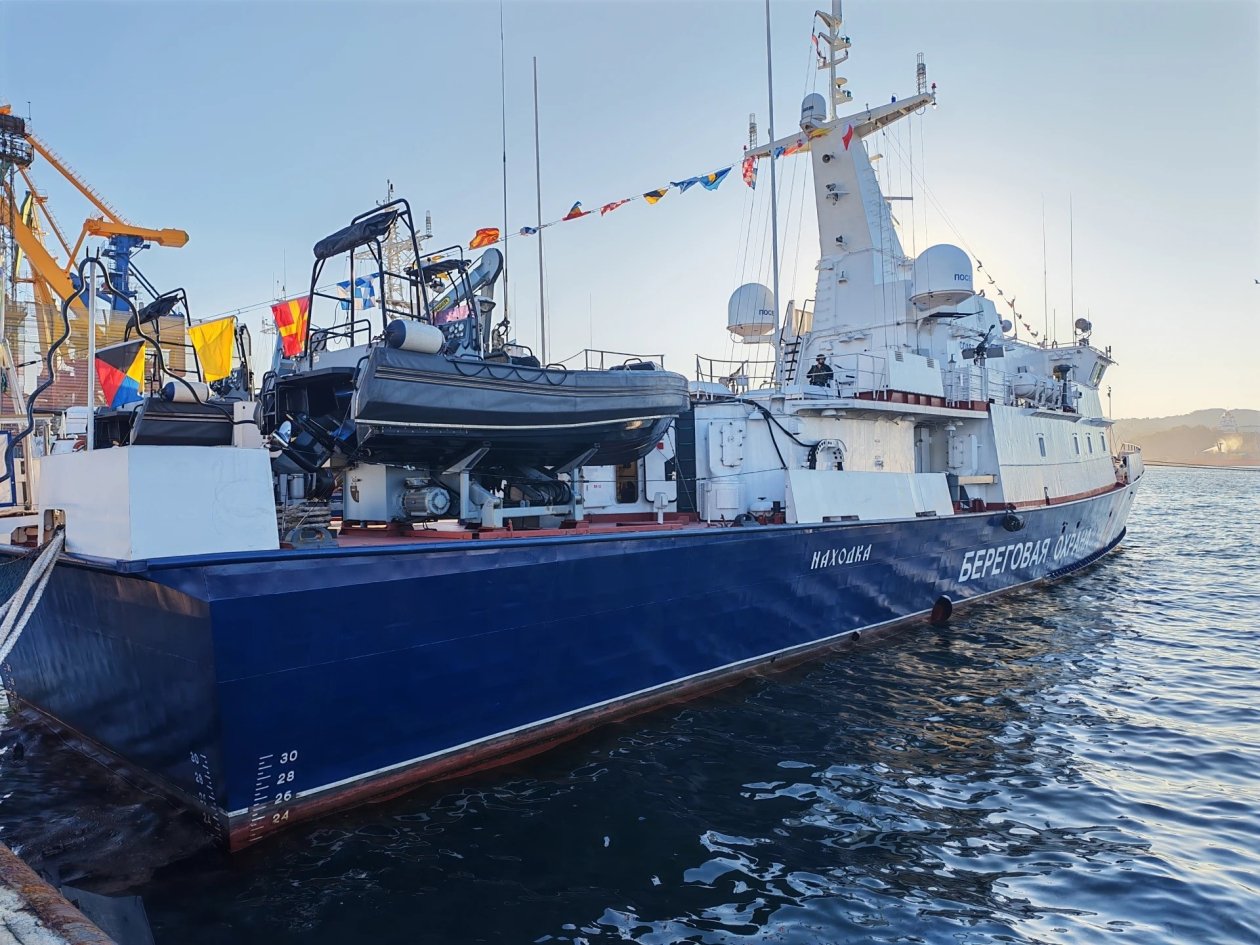 Пять лет на страже морских рубежей: корабль «Находка» отметил юбилей