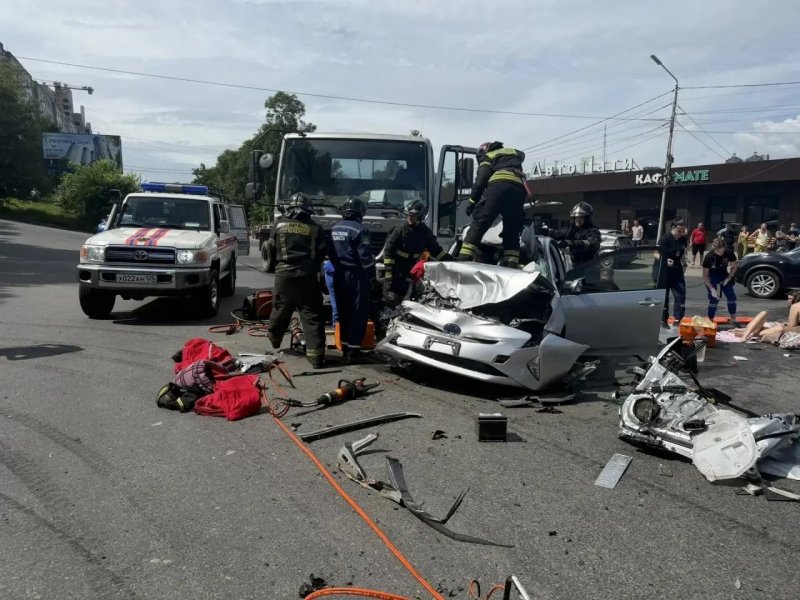 ДТП во Владивостоке ГАИ Приморского края