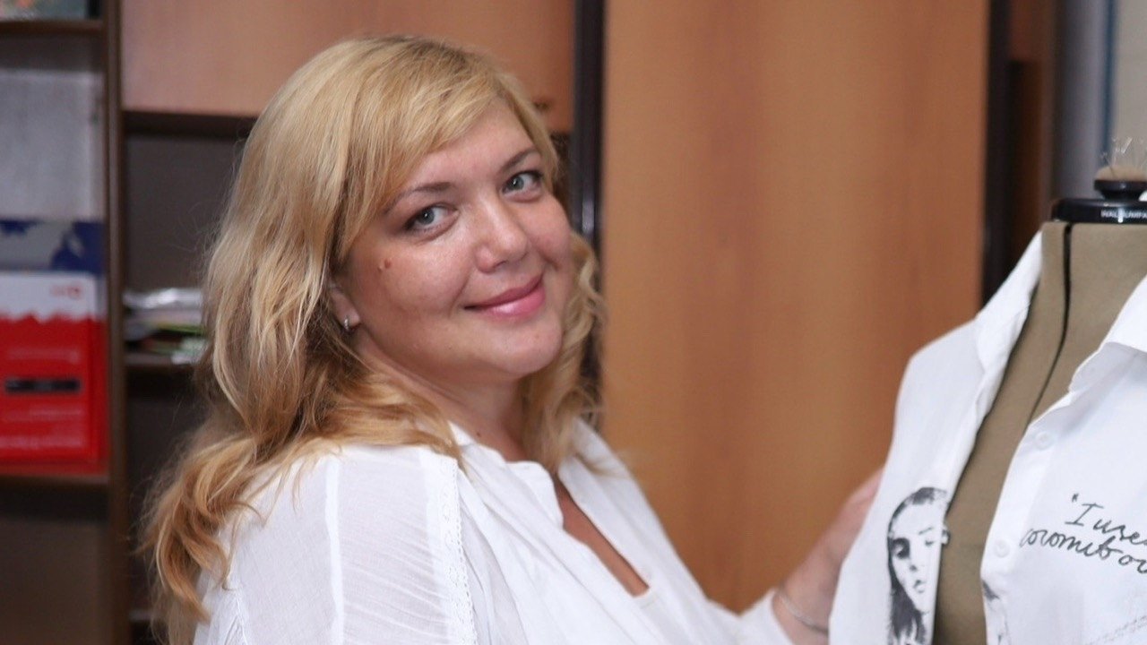 Анна Мицвевич, создатель авторской швейной мастерской, специально для проекта &quotНаходка и находкинцы&quot предоставлено героем публикации