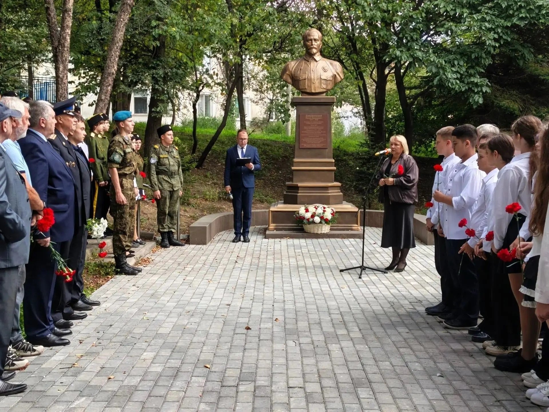 Память Феликса Дзержинского почтили в Находке пресс-служба администрации НГО